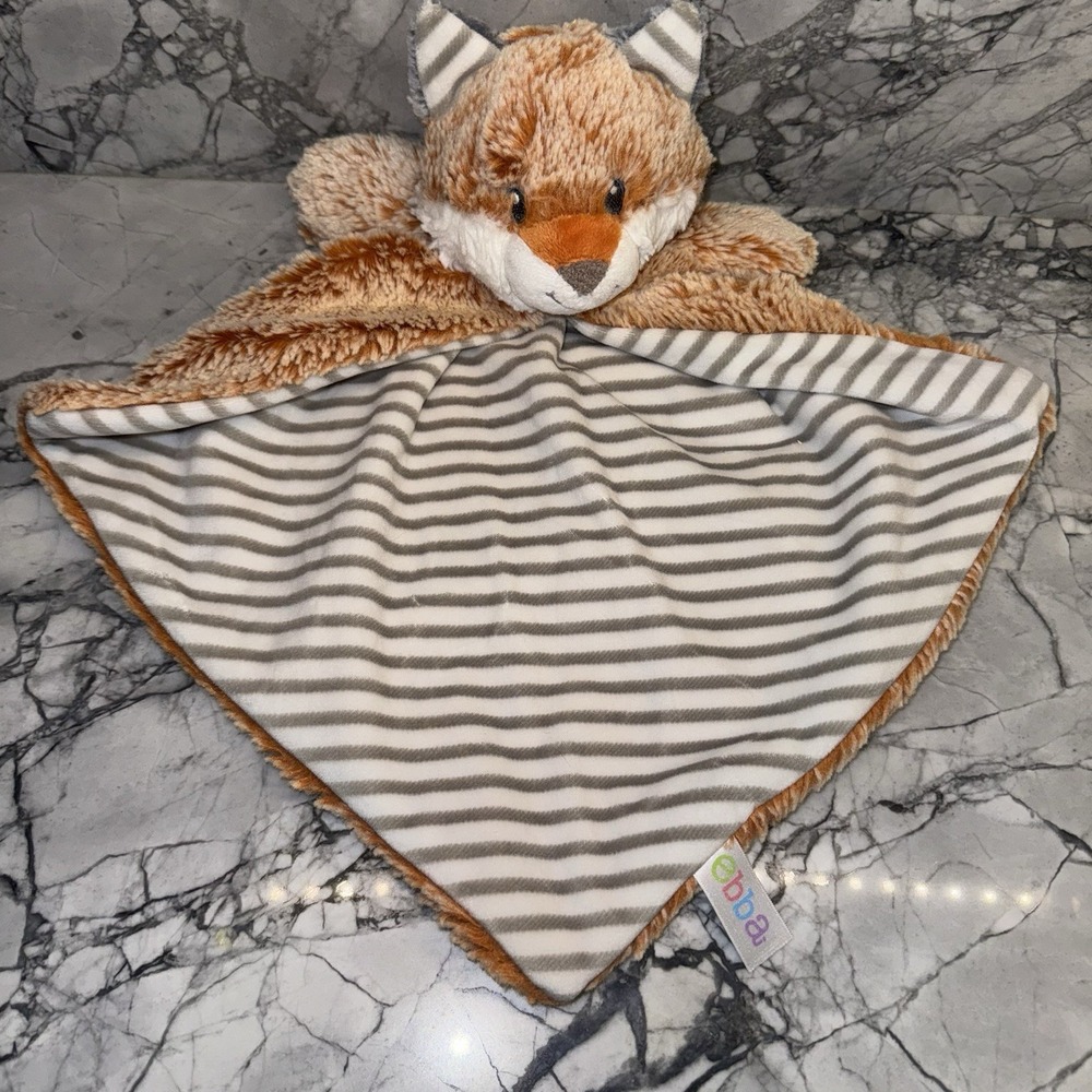 Ebba Fox luvster Lovey Baby Security Blanket Woodland Fox Aurora
